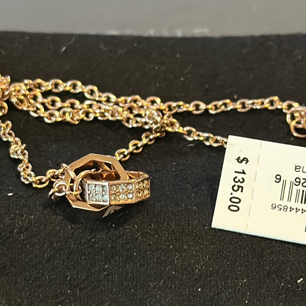 Emporio Armani Women’s Gold Necklace, Brand New with Tags and Box
